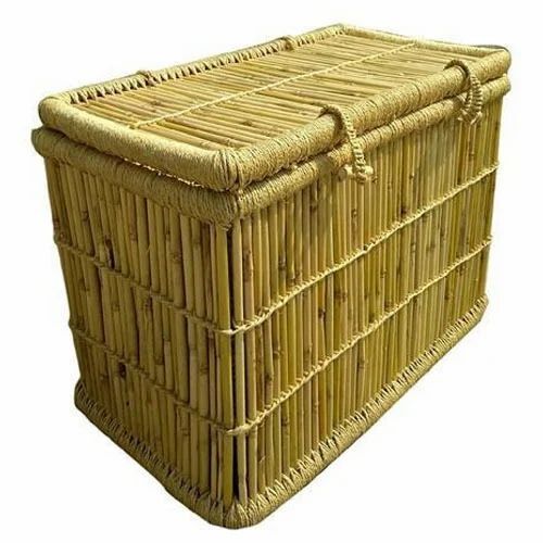 Brown Bamboo Basket
