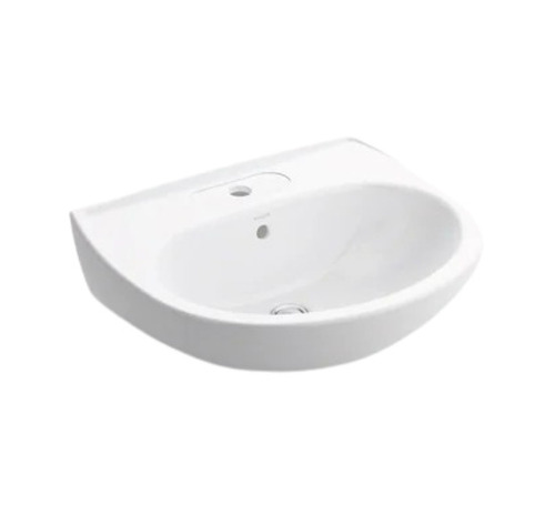 K-8703IN-1WH Ceramic Wash Basin