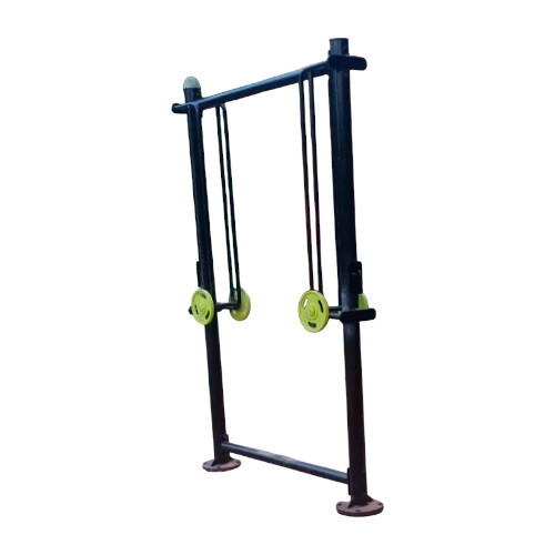 Pole with Fixed Dumbbells