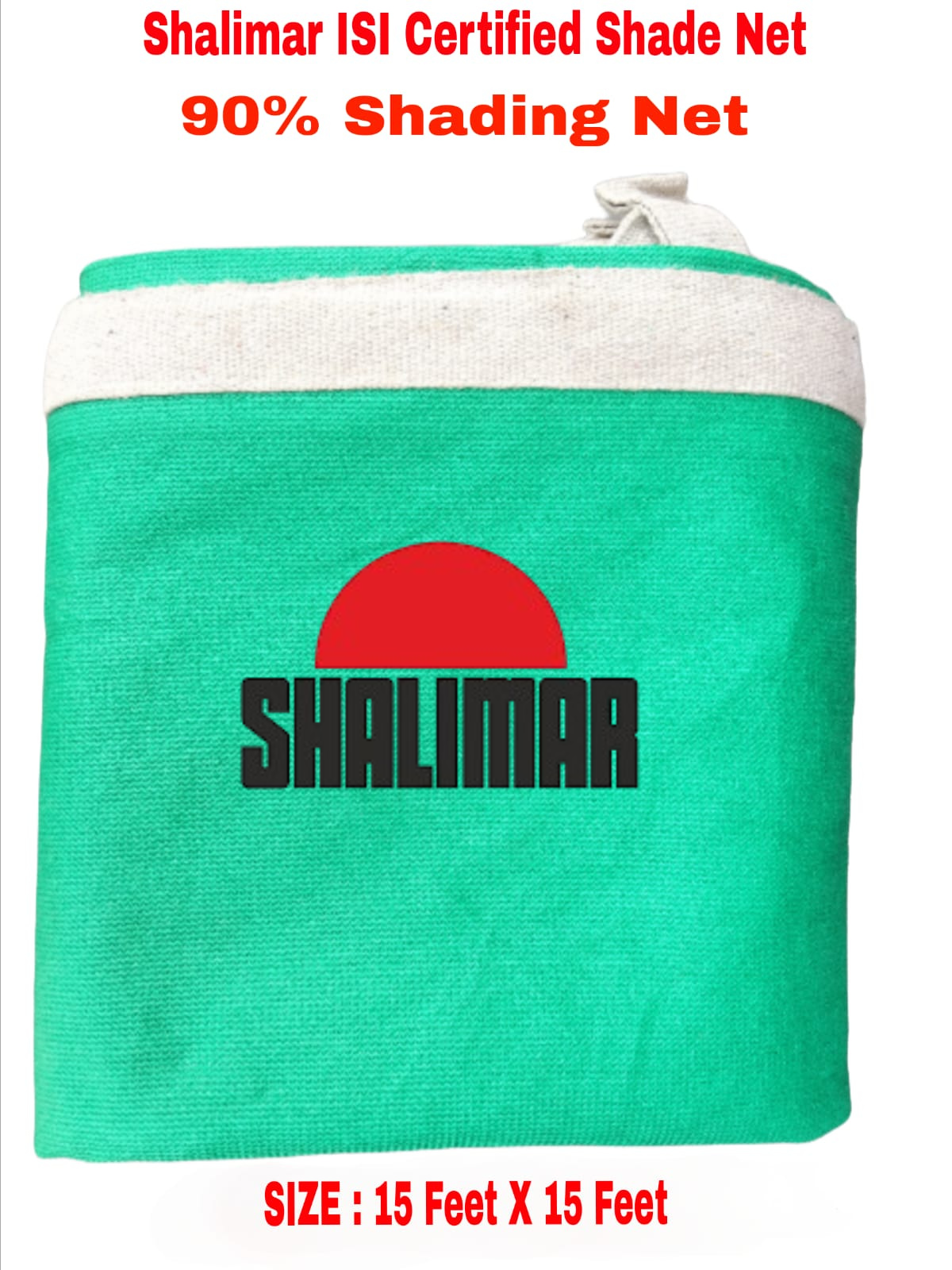 Green Shade Net 15X15