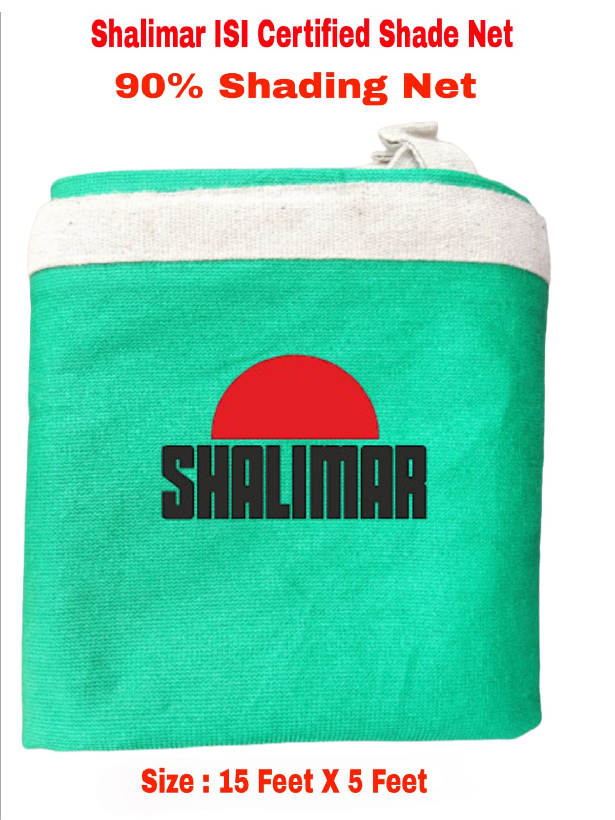 Green Shade Net 15X5