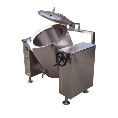 Industrial Steam Boiler - Stainless Steel, Grey, Pressure Tolerant | Energy Efficient, Smooth Operation, Easy Maintenance