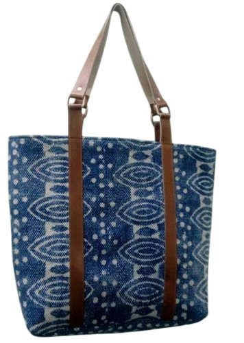 Printed Dhurrie Tote Bag