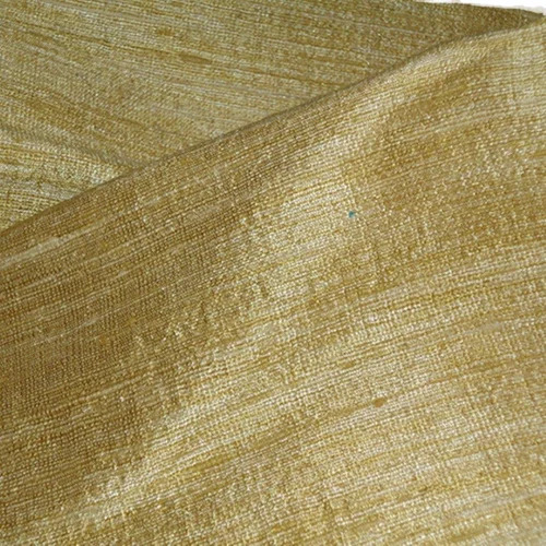 Pure Silk Spun Plain Fabric