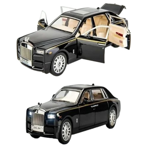 Rolls Royce Plastic Pull Back Car Toy