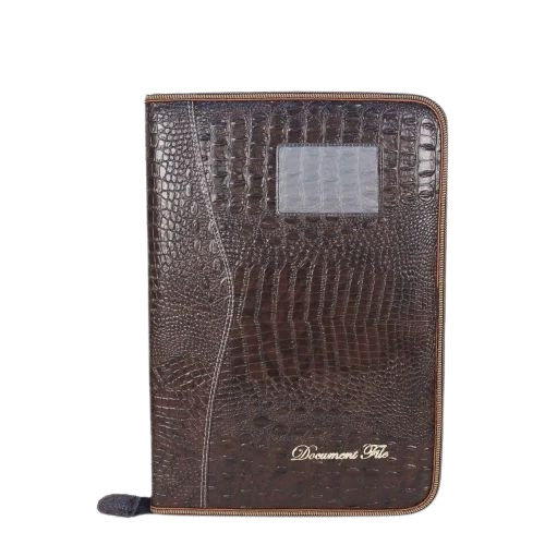 PU Leather Document File Folder
