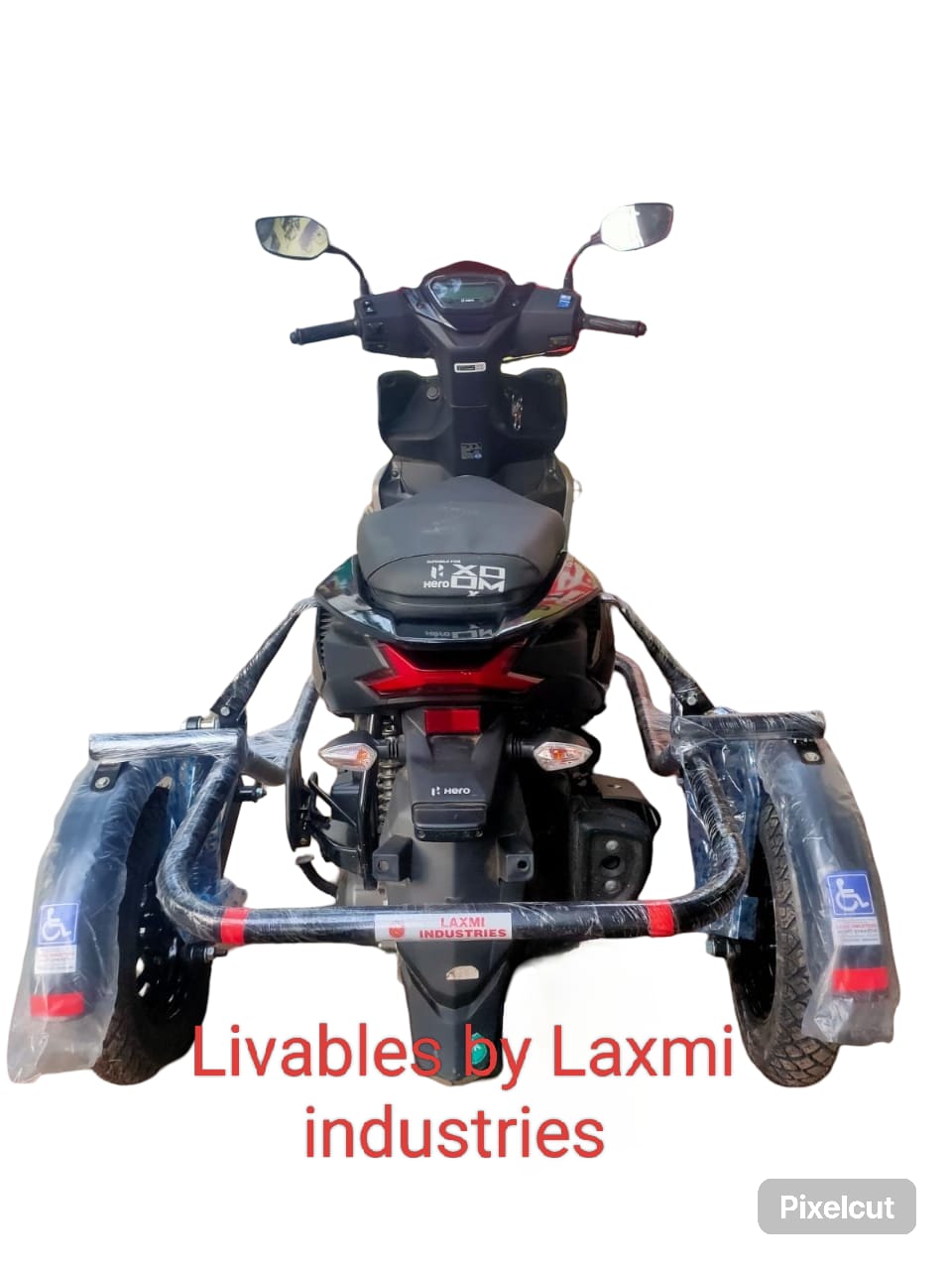 Side Wheel Attachment For Hero Destini Xoom Maestro Scooter