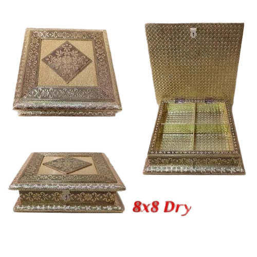 6 Compartment Wooden Dry Fruit Boxes