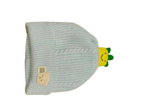 Baby Lavish Blue Woolen Cap