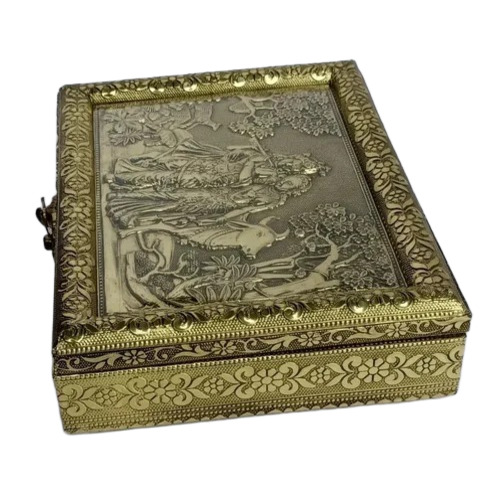 Golden Dry Fruit Boxes