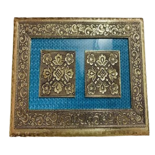Meenakari Metal Dry Fruit Box