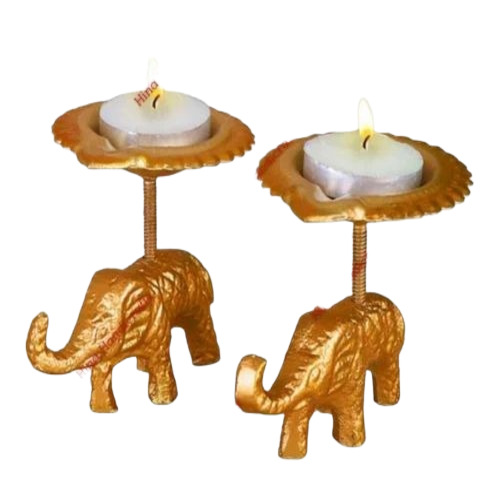Table Top Elephant Tea Light Holder