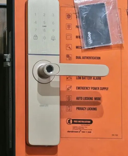 Dorset Stainless Steel Fingerprint Digital Lock