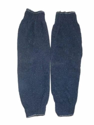 Navy Blue Cotton Arm Sleeve