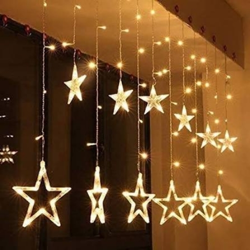 Star Shape Acrylic Light Curtain
