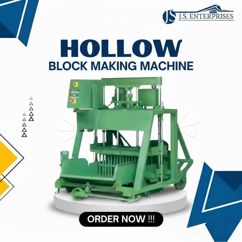 Automatic Hollow Block Making Machine