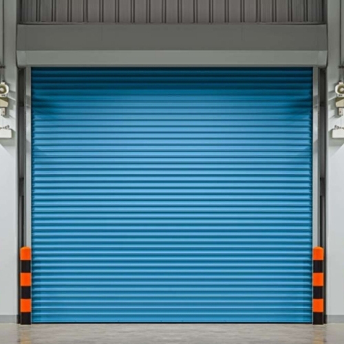 Blue Rolling Shutter