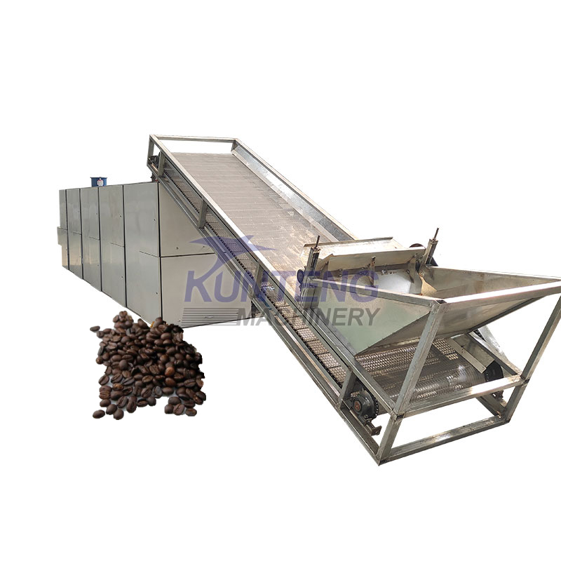 Continuous Mesh Belt Coffee Bean Dryer Cocoa Bean Dryer - Color: Customized