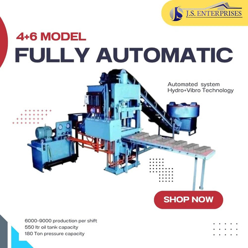 Fully Automatic Block Brick Making Machine
