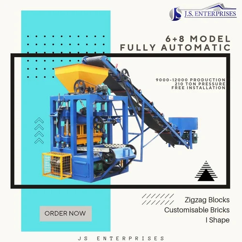 Hydraulic Fully Automatic Block Making Machine