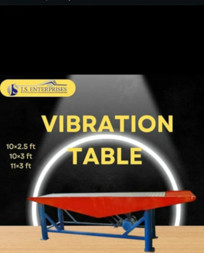 Interlocking Tiles Vibration Table - Color: Multicolor