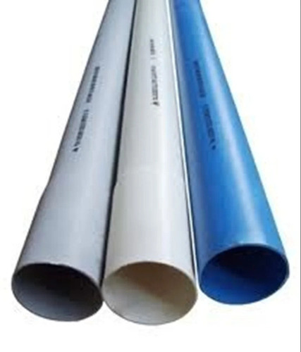 Long Lasting Pvc Conduit Pipe - Color: White And Blue