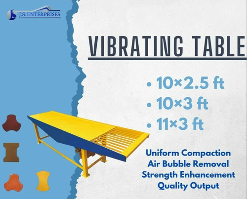 Vibrating Table 10x2.5