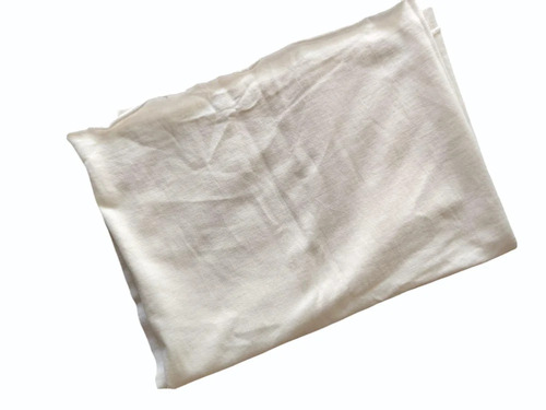 140 GSM White Plain Cotton Fabric