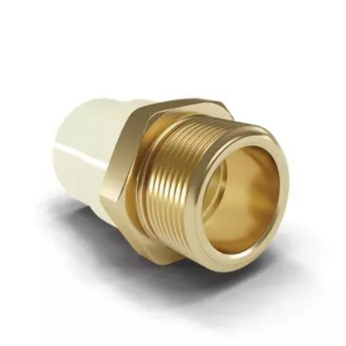 25.4 Mm (1 Inch) Cpvc Brass Male Threaded Adapter