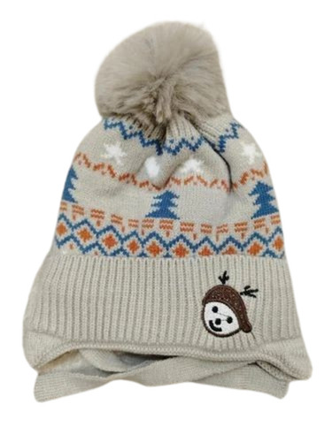 Baby Vampire Grey Woolen Cap