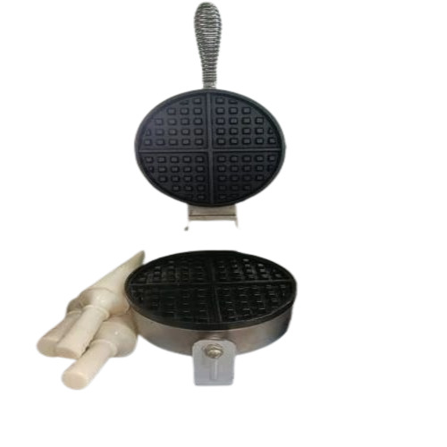 Electric Round Belgian Waffle Maker Machine