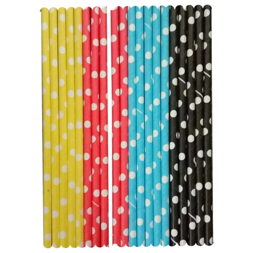 Paper Straw - Material: Food Grade Water Based Ink