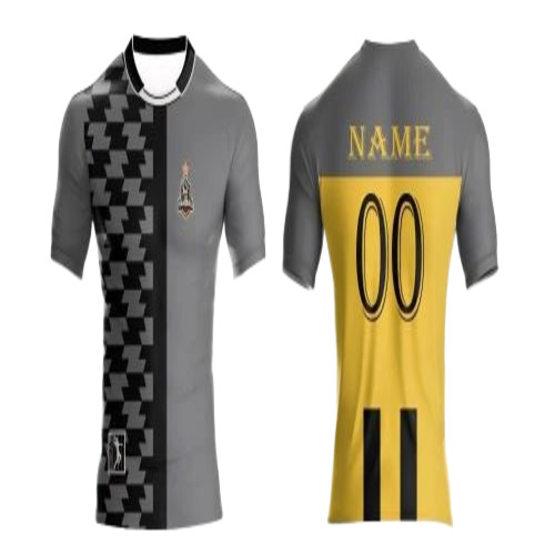 Sports Sublimation T Shirt - Dri-Fit Polyester, S-XXL, Multicolor | Polo Collar, Anti-Wrinkle, Comfortable, Printed