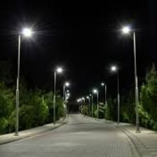 Street Light - Aluminum Body White Color 12V DC IP65 Rated High Efficiency