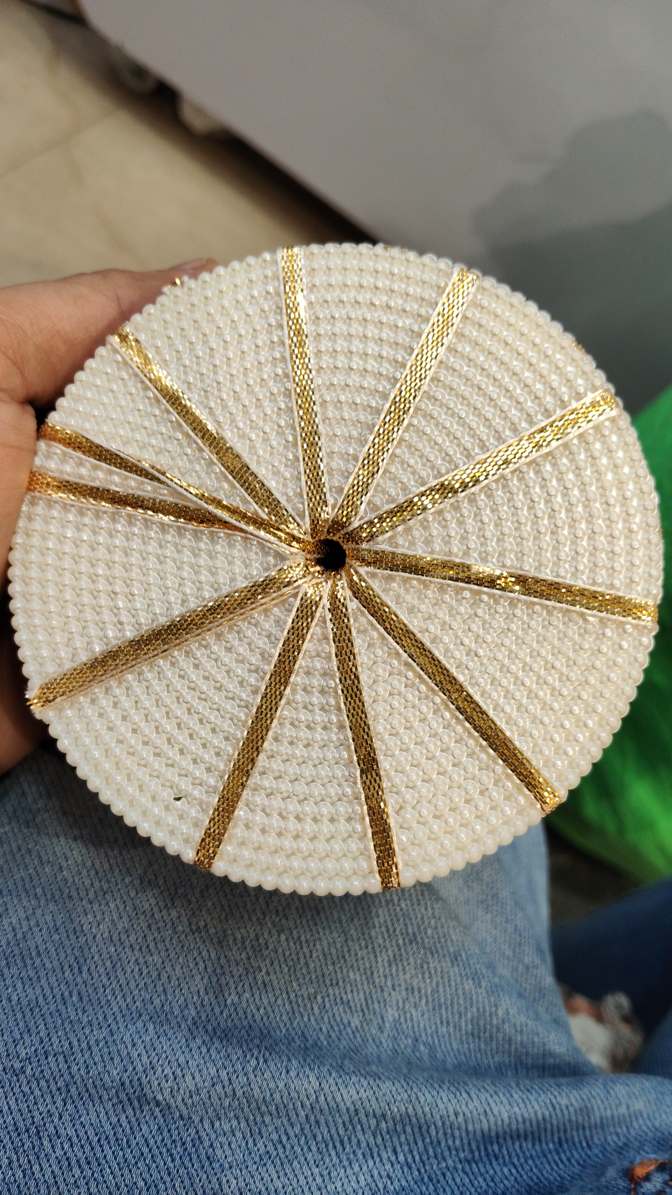 White Moti Plate
