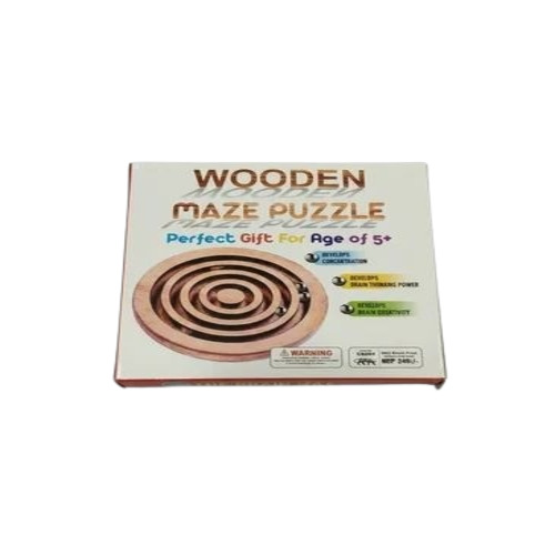 Wooden Maze Puzzle Game