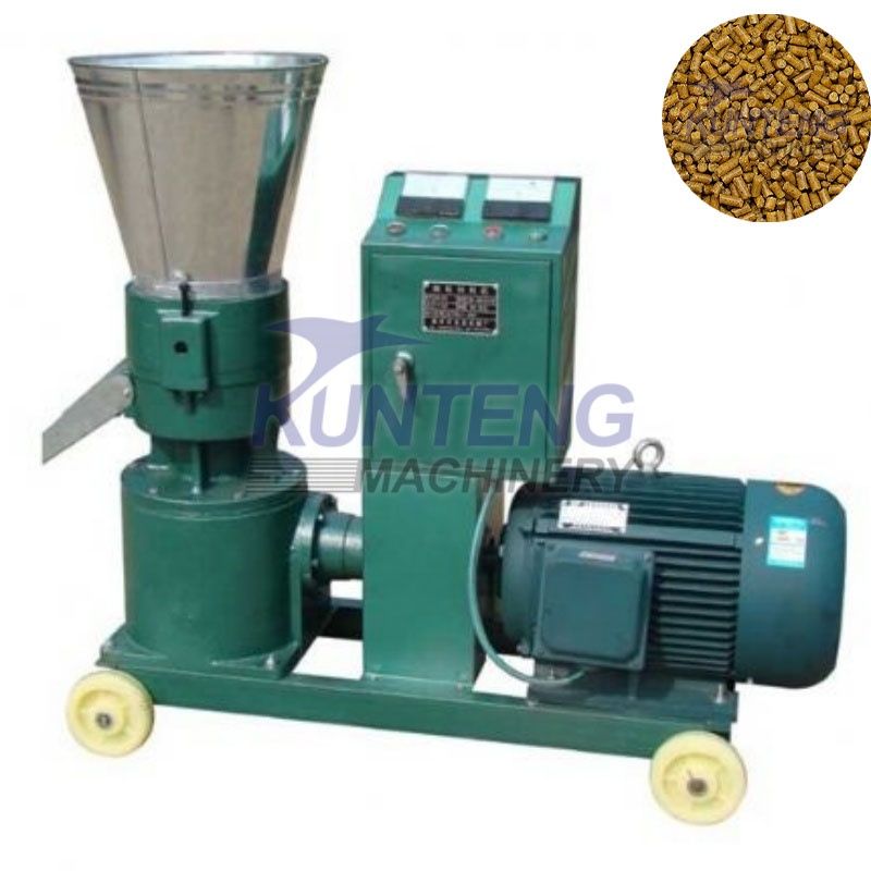Animal Feed Pellet Machine Multifunctional Animal Feed Pellet Production Line - Color: Customized