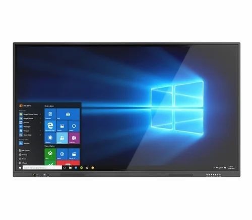 Black Interactive Flat Panel