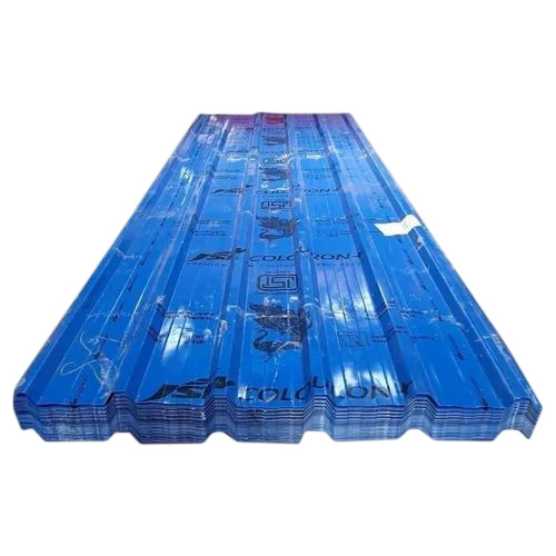 Blue Colour On Plus Roofing Sheets