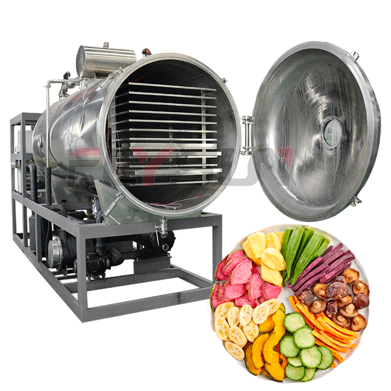 Electric Vacuum Freezing Equipment Vegetable And Dried Fruit Freeze Dryer - Application: Chemicals Processing