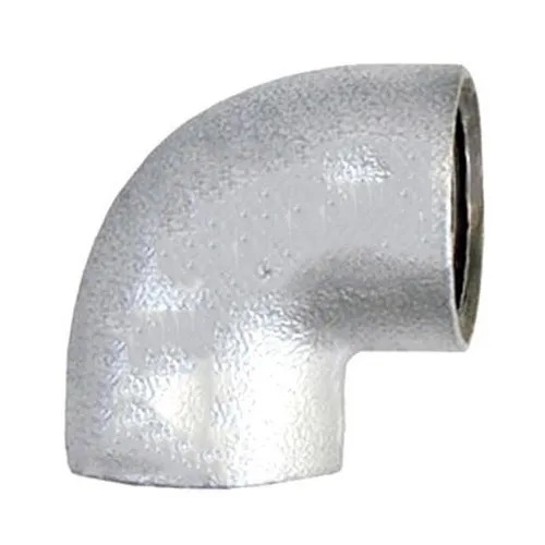 G I Pipe Fittings Elbow - A Grade Iron Metal, Silver | Durable, Rust Proof, Long Lasting