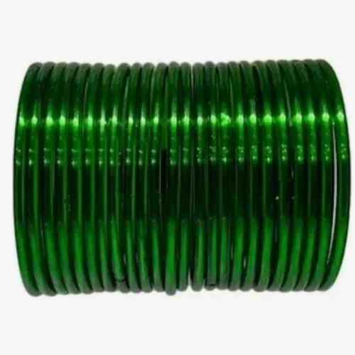 Glass Green Bangles
