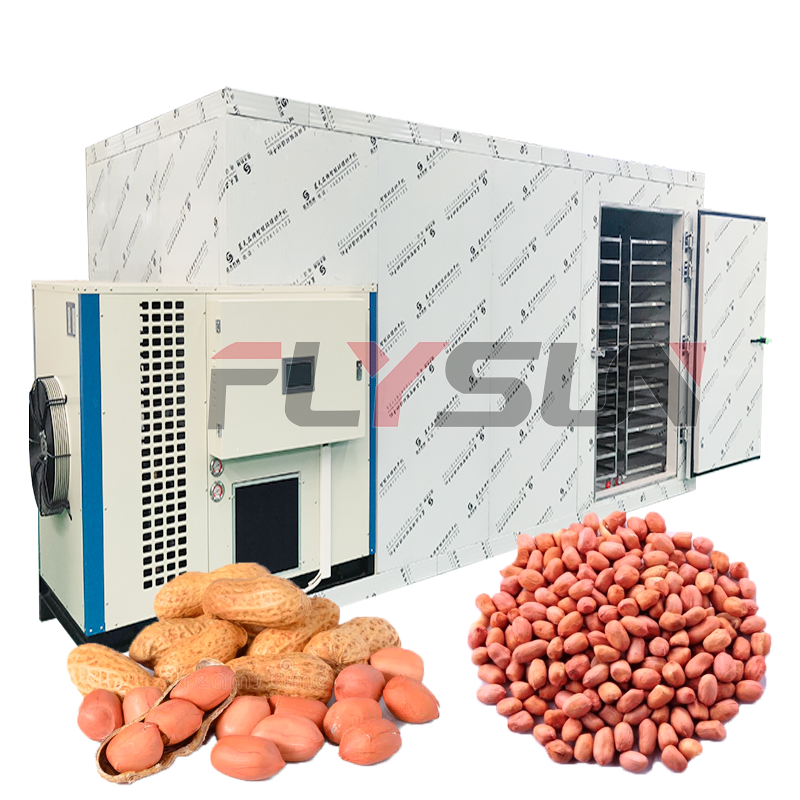 Hot Selling Tray Type Peanut Dryer Peanut Drying Room Drying Equipment - Color: White