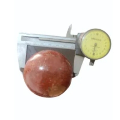 Ms Hollow Ball 3 Inch - Mild Steel, 1-1.2mm Thickness, Reddish-Brown | Rigid, Coated Surface