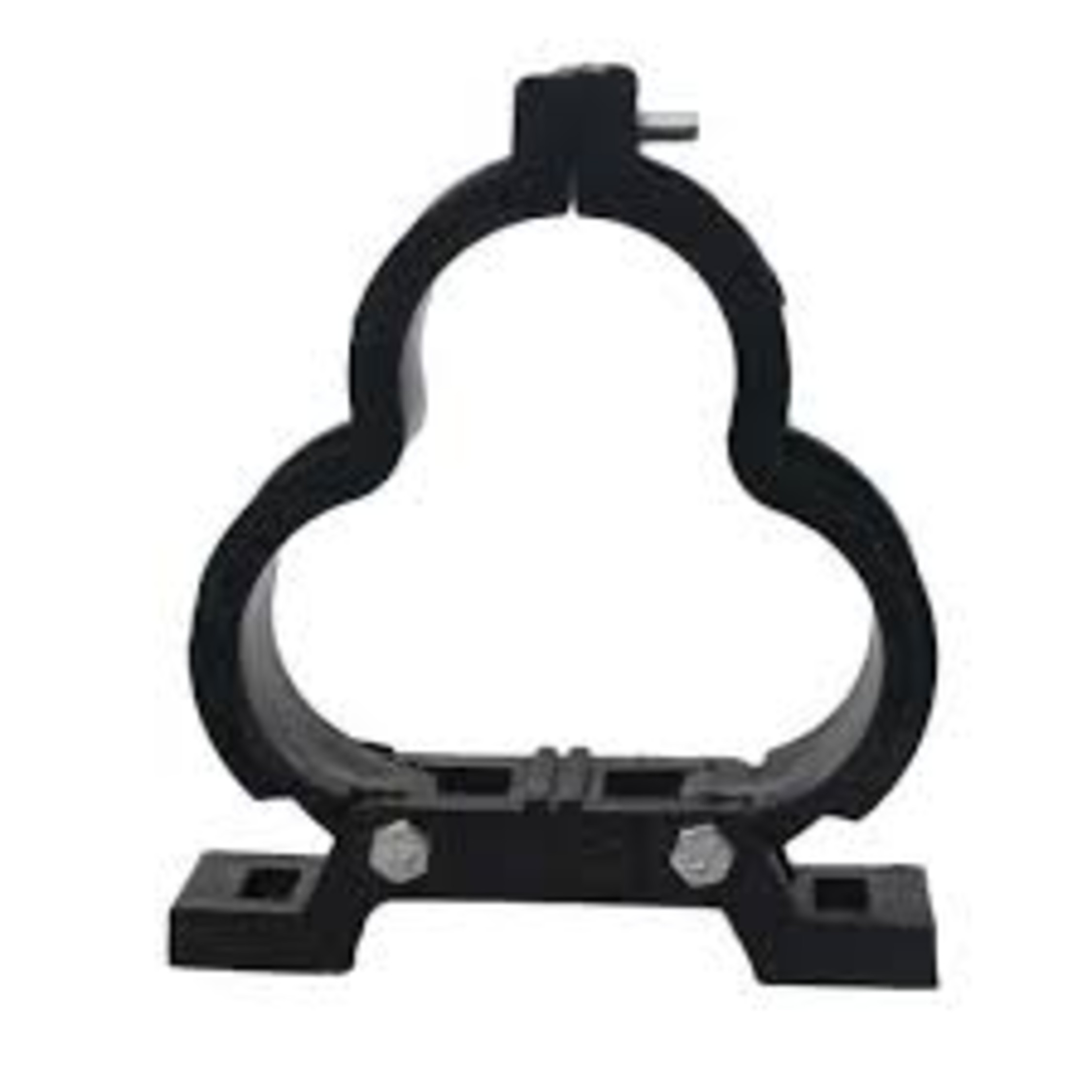 Trafoil Clamps - Color: Black