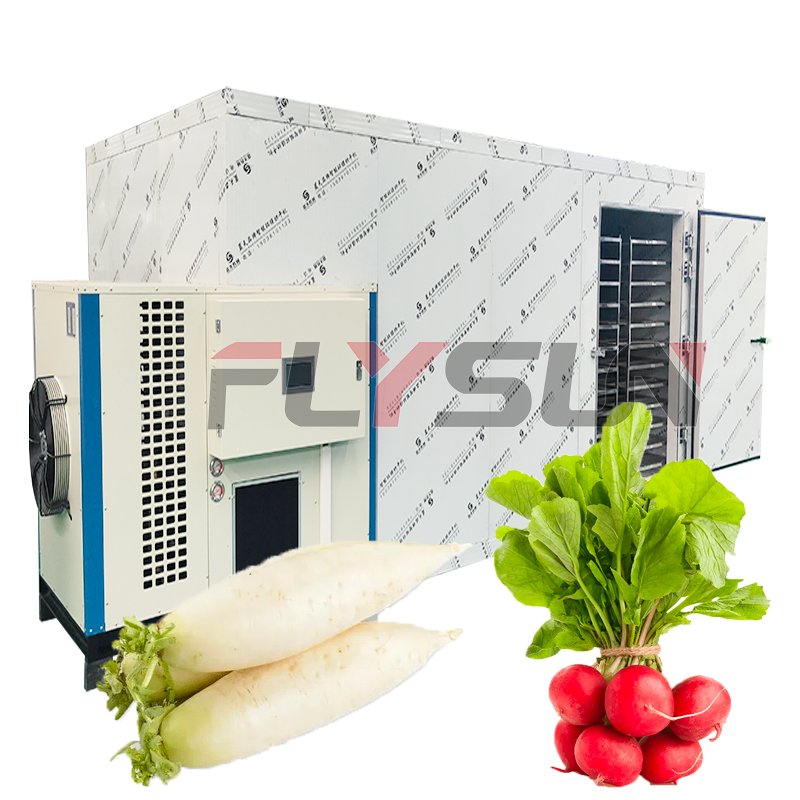 Vegetable Drying Equipment Radish Dryer Drying Room For Dried Radishes And Radish Slices - Color: White