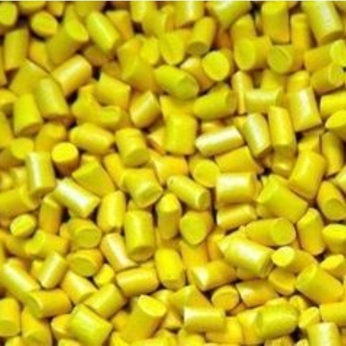 Yellow HDPE Granules - HDPE Material, Yellow Color, Industrial Grade | Various Grades, Tested Quality
