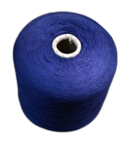 2/32 Blue Solid Color Acrylic Yarn