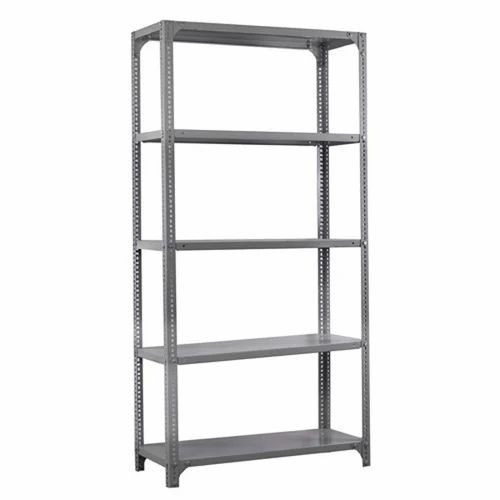 Color Coated Slotted Angle Rack
