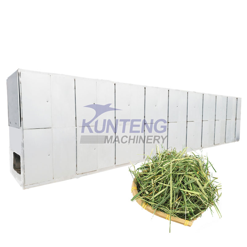 Grass Dryer Multi-Layer Mesh Belt Type Moringa Leaves Dryer - Color: Customized